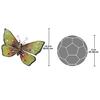 Design Toscano Oversized Butterfly Metal Wall Sculpture MH13381
